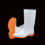 BOTA DE HULE SANITARIA BLANCA