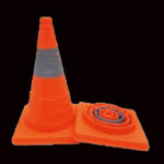 CONO DE SEGURIDAD PLEGABLE 20" ZASC Z-SCR-OR20