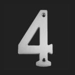 NUMERO PARA CASA EXTERIOR ZINC 4" SANTUL