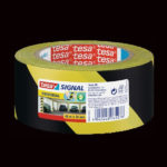 CINTA SEÑALIZACION DE SEGURIDAD AMARILLO NEGRO  50 MM x 300 MTRS TOOLCRAFT