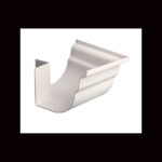 ESQUINERO EXTERNO PVC PARA CANOA CLASICA BLANCO DURMAN