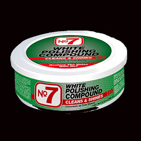 No7 07610 White Polishing Compound, 10 Oz