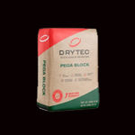MORTERO PEGA BLOQUE DRY TEC 40 KG