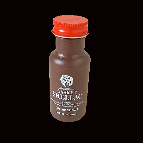 SHELLAC GASKET 2 ONZAS / 59 ML BOLTELLA PLASTICA F-52000MC