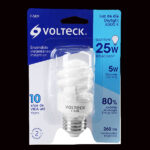 BOMBILLO FLUOR. ESPIRAL 5 W VOLTECK F-5EM 48200