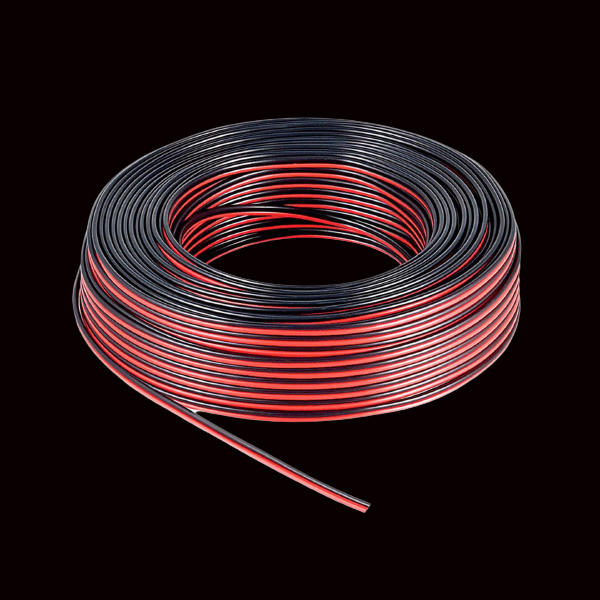 CABLE PARA AUDIO (PARLANTE) 2 X 16 AWG ROJO NEGRO