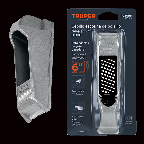 CEPILLO ESCOFINO DE BOLSILLO PARA GYPSUM Y MADERA CEYE-6 103058