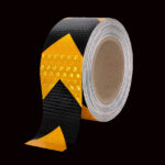 CINTA REFLECTIVA AMARILLO NEGRO 2" X 10 MTRS ZASC Z-RT5X10M-BY
