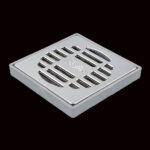 COLADERA CUADRADO ABS CON REJILLA CROMADA COFLEX PC-161