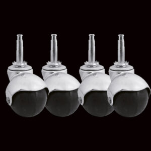 KIT DE RODOS REPARACION SILLA GIRATORIA 2"  ESPIGA BESTVALUE F01513