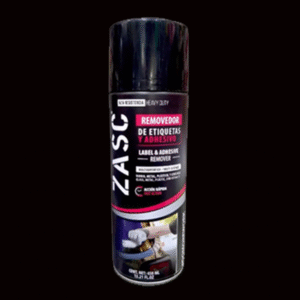 REMOVEDOR EN SPRAY DE ETIIQUETAS Y ADHESIVOS ZASC  Z-ZPSR-450