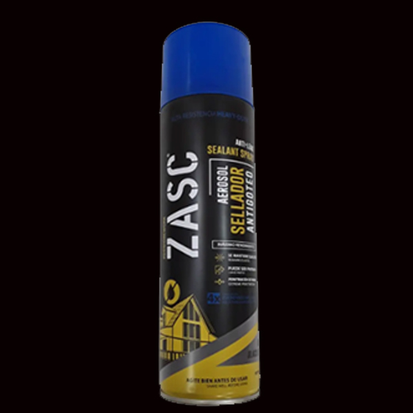 SELLADOR TAPAGOTERA EN SPRAY NEGRO / TRANSPARENTE 500 ML ZASC Z-ZP56LS