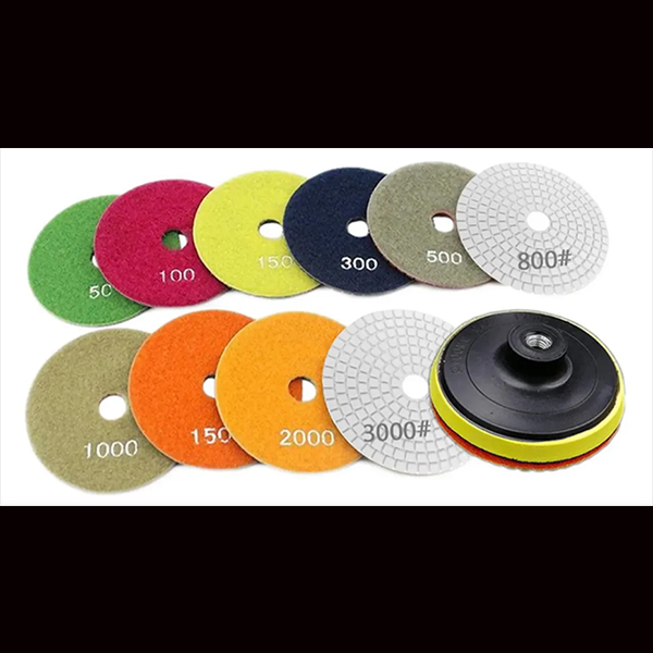 JUEGO 10 PCS DE DISCOS PARA PULIR GRANITO UYUSTOOLS