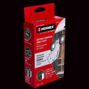 SISTEMA CORREDIZO DE RODOS (4 PCS) 45 KG P/CLOSET HERMEX SC-02 48971