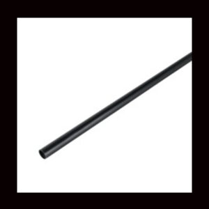 TUBO PARA CLOSET REDONDO NEGRO 3 MTRS TR-530N