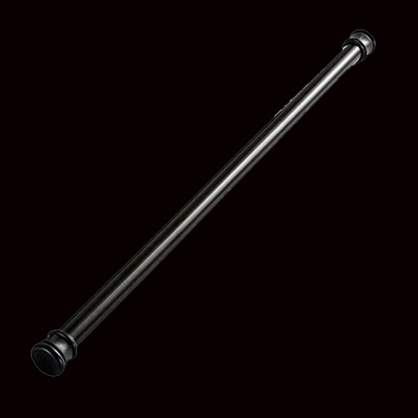 TUBO AJUSTABLE PARA CORTINA BAÑO GRIS 110-214CM AQUAFINA A-ATR-214-GY